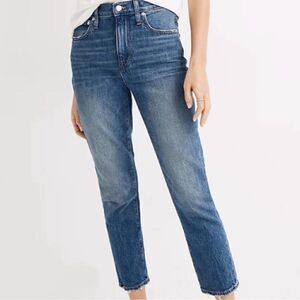 Madewell the high rise slim boyjean